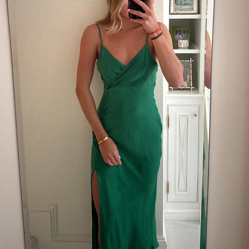 Zara Green Dress